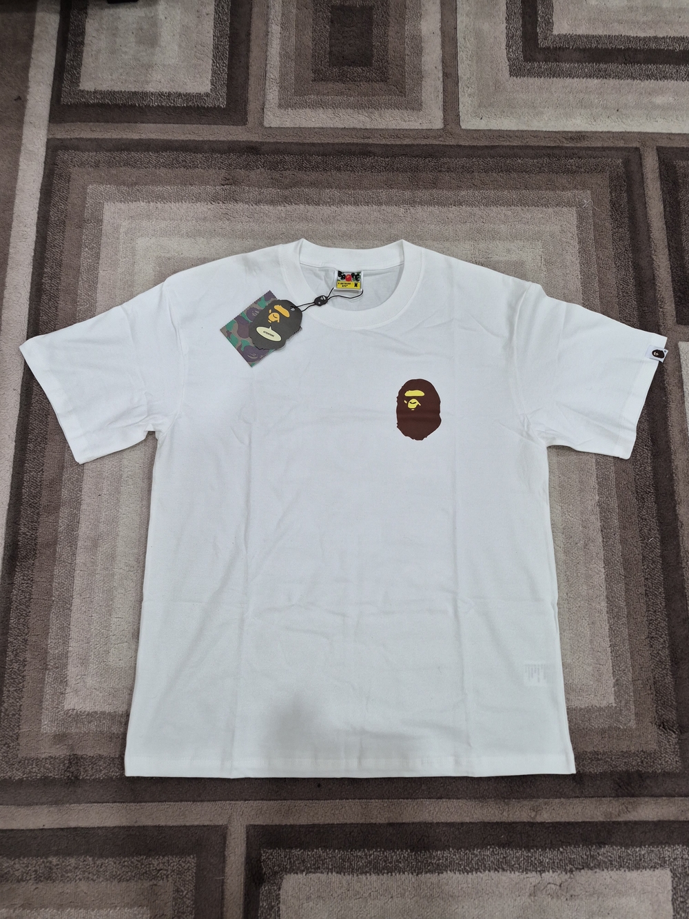Bape Head Tee With Back Logo